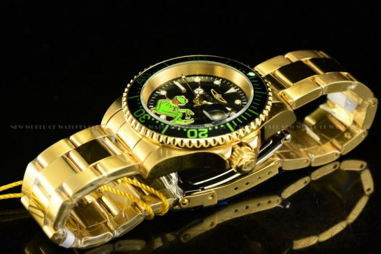 INVICTA インビクタ ディズニー マペット オートマティッククリム プロダイバーゴールド ミスピギー 時計 - ディズニーフィギュア・グッズ通販店舗  ディズニーコレクション