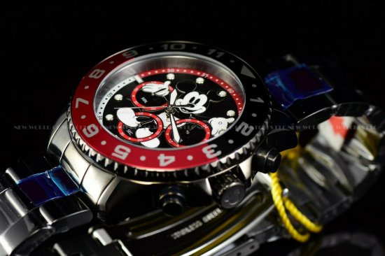 INVICTA インビクタ ディズニー限定版 ミッキーマウス プロダイバーコークスベゼルブラック 時計 - ディズニーフィギュア・グッズ通販店舗  ディズニーコレクション