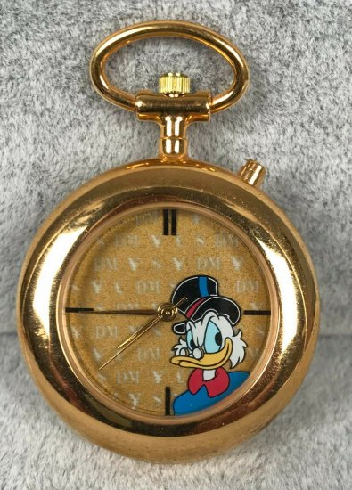 ディズニー スクルージマクダック 50周年記念 懐中時計 - ディズニー ...