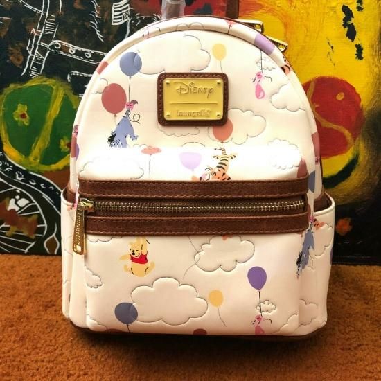 新品ラスト1 限定 Disney loungefly スティッチリュック　タグ付Height900