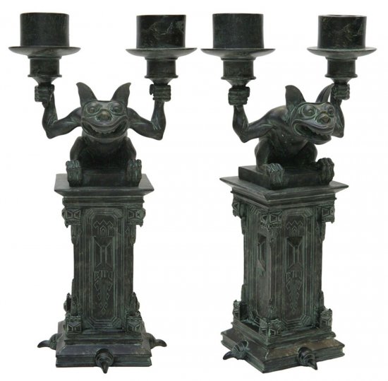 ホーンテッドマンション ガーゴイル Gargoyle Candle Holder キャンドルホルダー - ディズニーフィギュア・グッズ通販店舗  ディズニーコレクション