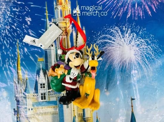 ミッキーマウスプルートダッフィー クリスマスオーナメント