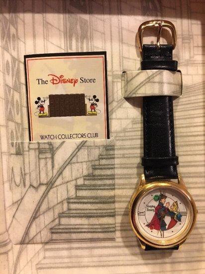 ディズニー 眠れる森の美女 Fossil 腕時計 COLLECTOR'S CLUB SERIES