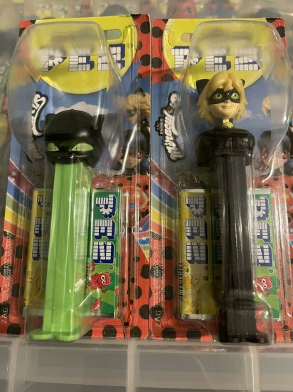 ミラキュラス レディバグ＆シャノワール PEZ ディスペンサー