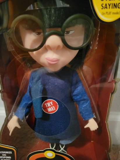 DISNEY PIXAR Mr. インクレディブル エドナモード トーキング ドール Incredibles 2 Interactive Edna  Mode Doll Talking - ディズニーフィギュア・グッズ通販店舗 ディズニーコレクション