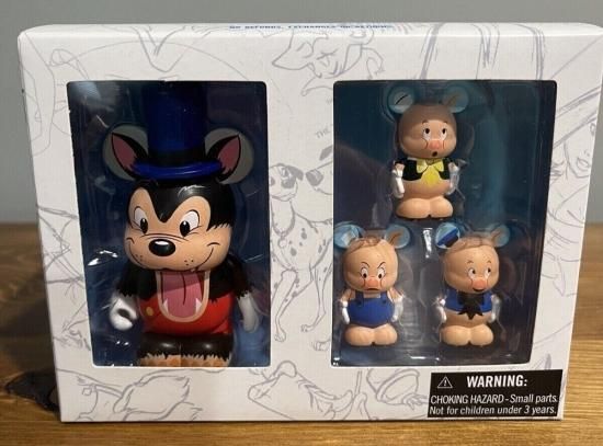 バイナルメーション Vinylmation 三匹の子ぶた フィギュア Animation Series 2 Big Bad Wolf Three  Little Pigs - ディズニーフィギュア・グッズ通販店舗 ディズニーコレクション