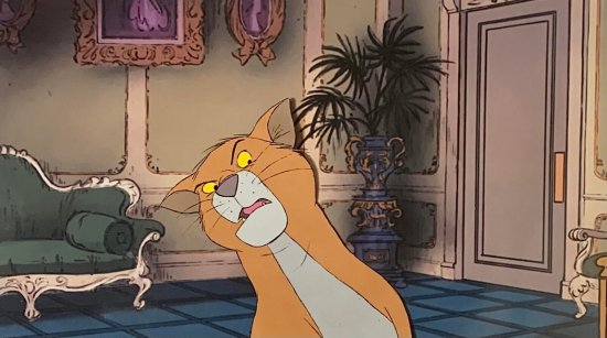 ディズニー セル画 おしゃれキャット トーマス・オマリー フレーム無し THE ARISTOCATS THOMAS O'MALLEY CAT CEL  - ディズニーフィギュア・グッズ通販店舗 ディズニーコレクション