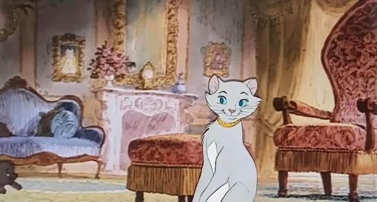 ディズニー セル画 おしゃれキャット ダッチェス フレーム無し THE ARISTOCATS DUCHESS CAT CEL -  ディズニーフィギュア・グッズ通販店舗 ディズニーコレクション