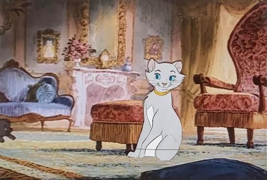 ディズニー セル画 おしゃれキャット ダッチェス フレーム無し THE ARISTOCATS DUCHESS CAT CEL -  ディズニーフィギュア・グッズ通販店舗 ディズニーコレクション