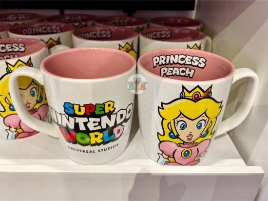 スーパーニンテンドーワールド ピーチ姫 マグカップ Super Nintendo