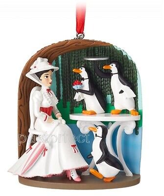 Disney Mary Poppins Penguin Jolly Holiday Sketchbook クリスマスオーナメント -  ディズニーフィギュア・グッズ通販店舗 ディズニーコレクション