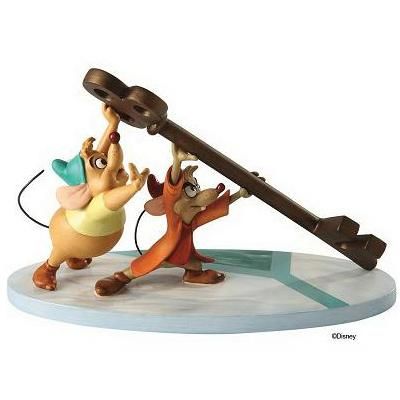 ディズニー disney シンデレラ ジャック ガス ネズミ フィギュア 新品