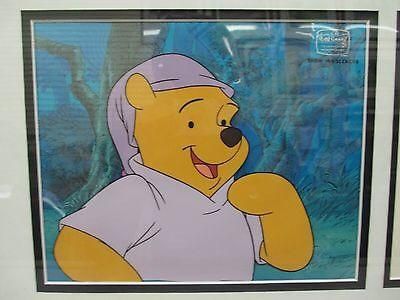 ディズニー くまのプーさん セル画 限定品 ディズニー セル画「クマのプーさん」額縁2種選択可 展示用