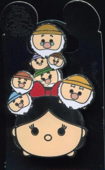 ツムツム 白雪姫と7人の小人 ピン ピンバッジ ディズニーフィギュア グッズ通販店舗 ディズニーコレクション