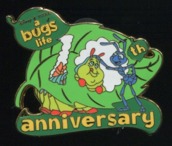 バグズライフ 10周年記念 ピンバッジ ピン - ディズニーフィギュア・グッズ通販店舗 ディズニーコレクション