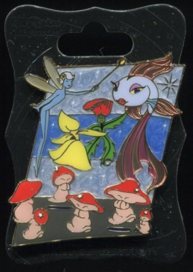 WDI Fantasia Puzzle Set Mushrooms Fish Flowers LE 250 Disney Pin 112878 -  ディズニーフィギュア・グッズ通販店舗 ディズニーコレクション