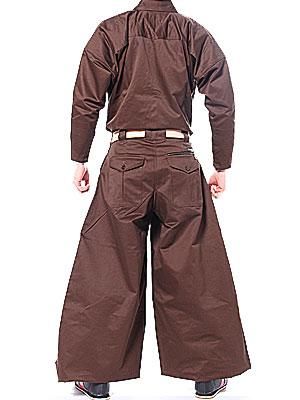 8000】鳶革命・鳶ズボン ダークブラウン/Dark Brown - 丸源作業服販売