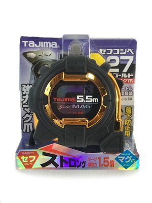 TAJIMA コンベックス セフコンベG3ゴールドロックマグ爪27 5.5m