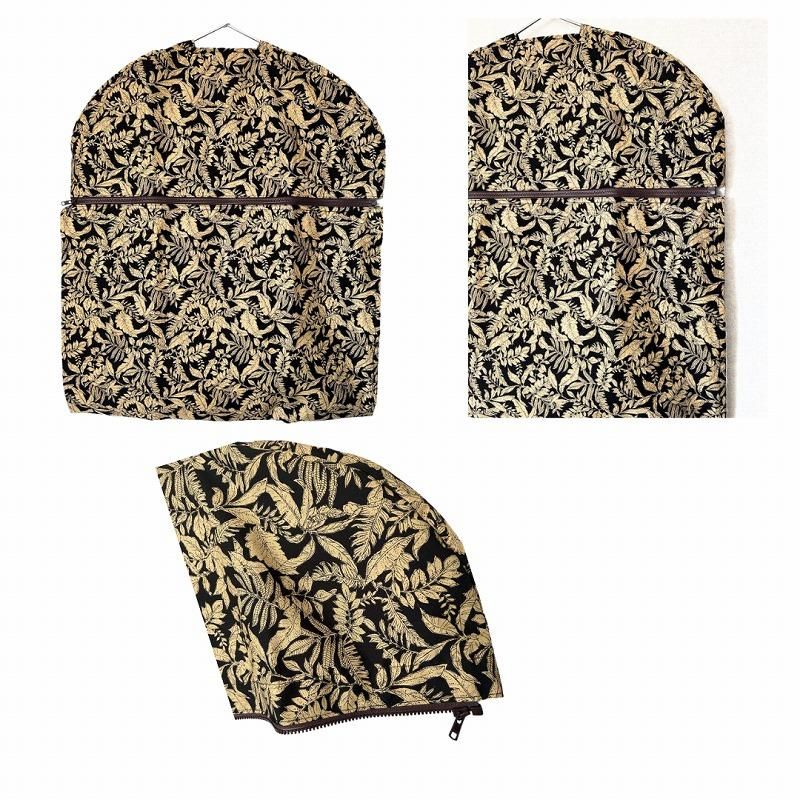 ハワイアン柄の衣装ケース（ガーメントバッグ）