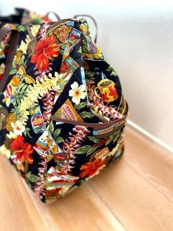 送料無料】超ビッグ!【45x65x30cm】フラダンス大きなバッグ