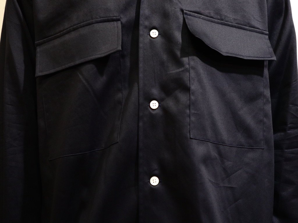 UNIVERSAL PRODUCTS / LOOSE OPEN COLLAR SHIRT-UNIVERSAL PRODUCTSの