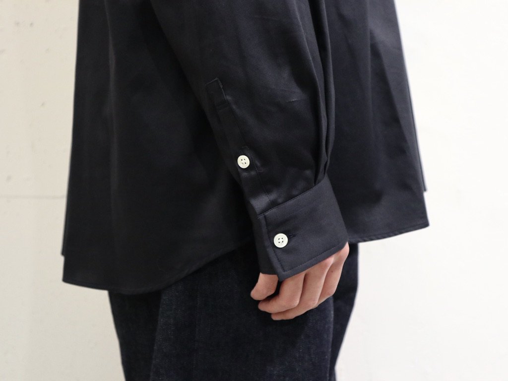 UNIVERSAL PRODUCTS / LOOSE OPEN COLLAR SHIRT-UNIVERSAL PRODUCTSの