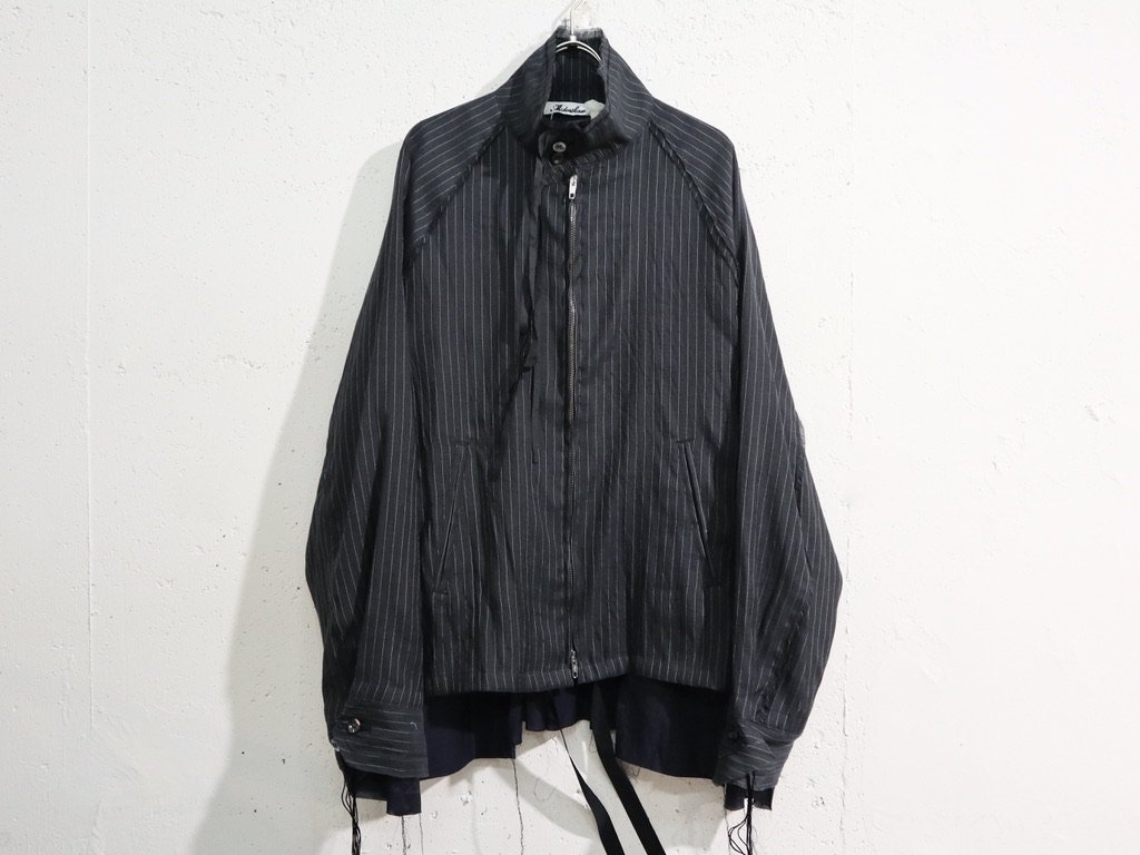 midorikawa「silk wool belted vest」