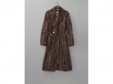 MASU / FUR PRINT GOWN COAT<img class='new_mark_img2' src='https://img.shop-pro.jp/img/new/icons47.gif' style='border:none;display:inline;margin:0px;padding:0px;width:auto;' />