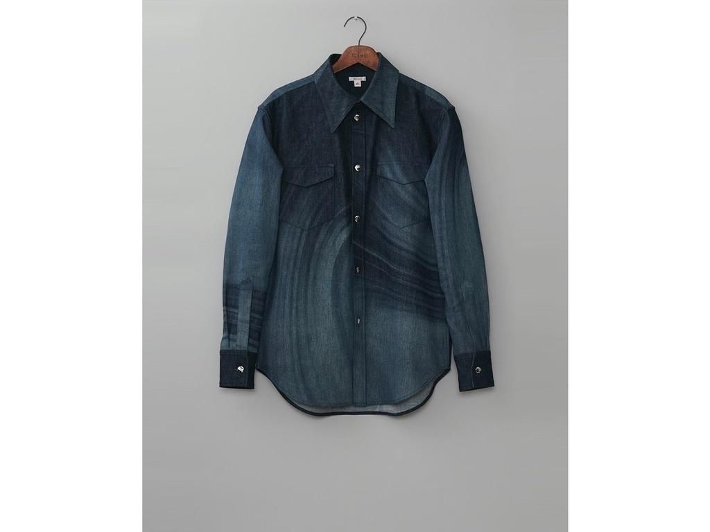 MASU / MARBLE DENIM SHIRTS-MASUの通販EQUAL