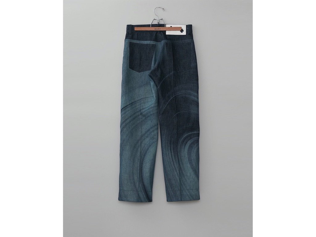 MASU エムエーエスユー marble jeans マーブルデニムパンツ42-