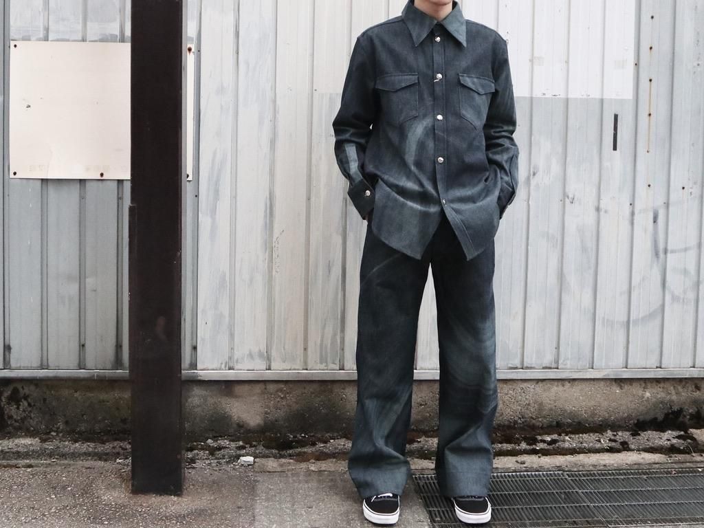 MASU MARBLE JEANS マーブルジーンズ デニム 46 | hartwellspremium.com