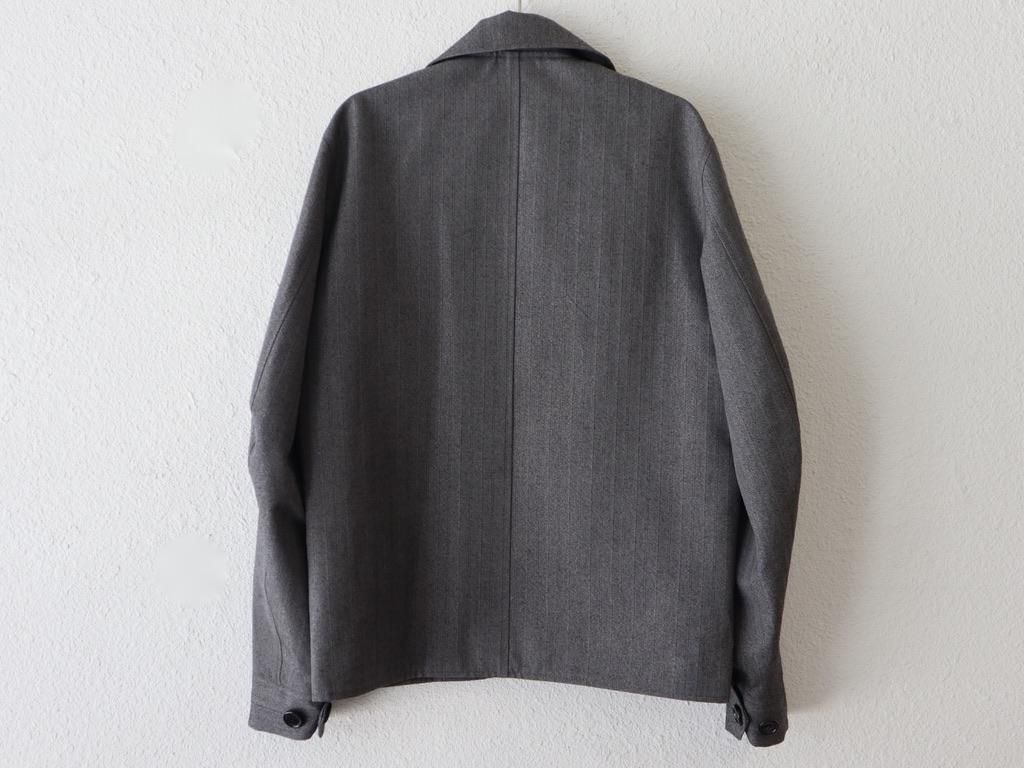 毛82%ポリエステル18%masu MORPHO SPORTS JACKET