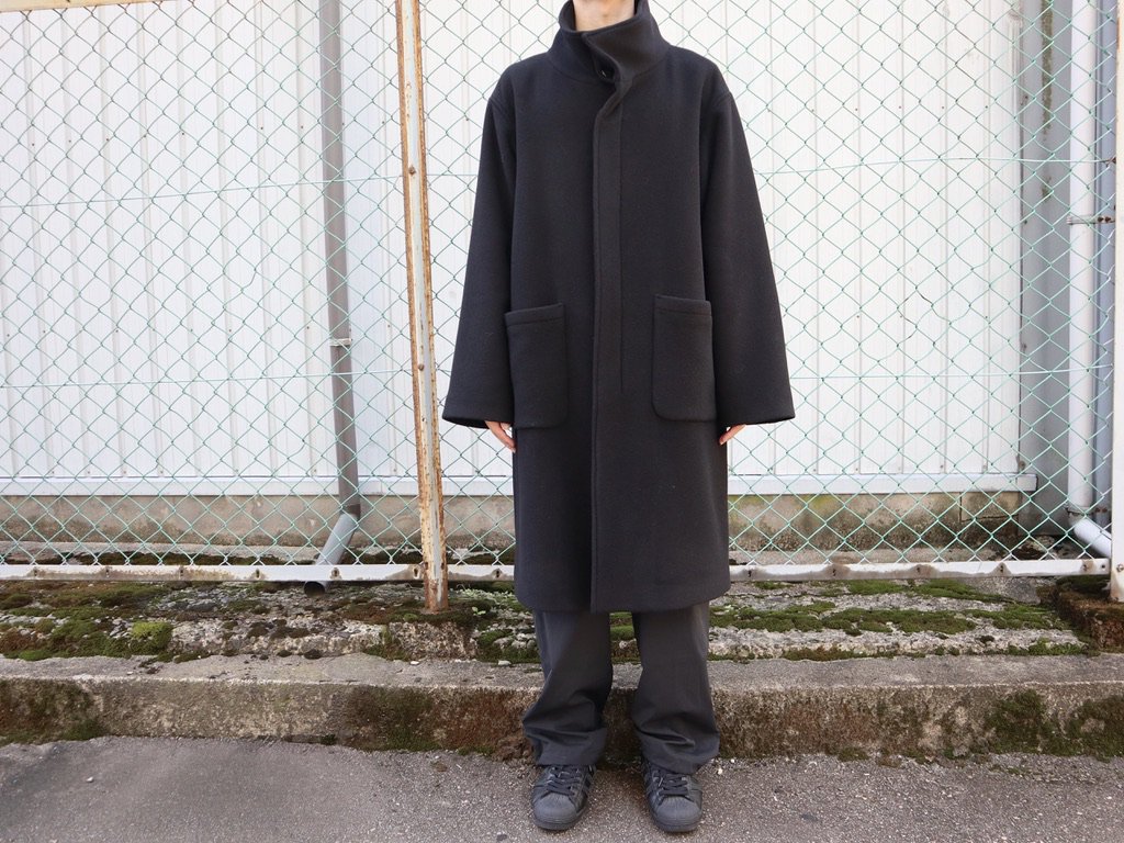 UNIVERSAL PRODUCTS / WOOL STAND COLLAR COAT-UNIVERSAL PRODUCTSの ...