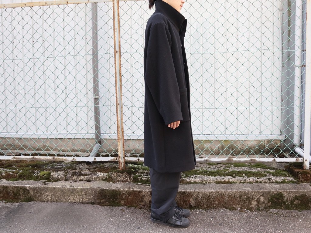 UNIVERSAL PRODUCTS / WOOL STAND COLLAR COAT-UNIVERSAL PRODUCTSの 