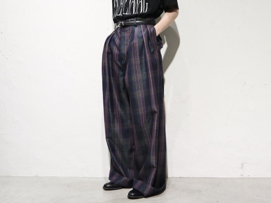 MASU / 3 TUCK WIDE TROUSERS-MASUの通販EQUAL