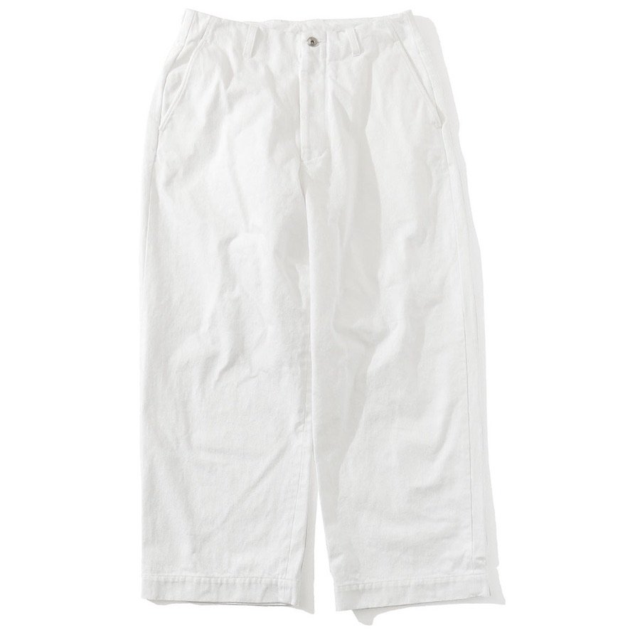 UNIVERSAL PRODUCTS / NO TUCK WIDE DENIM TROUSERS-UNIVERSAL PRODUCTSの通販EQUAL