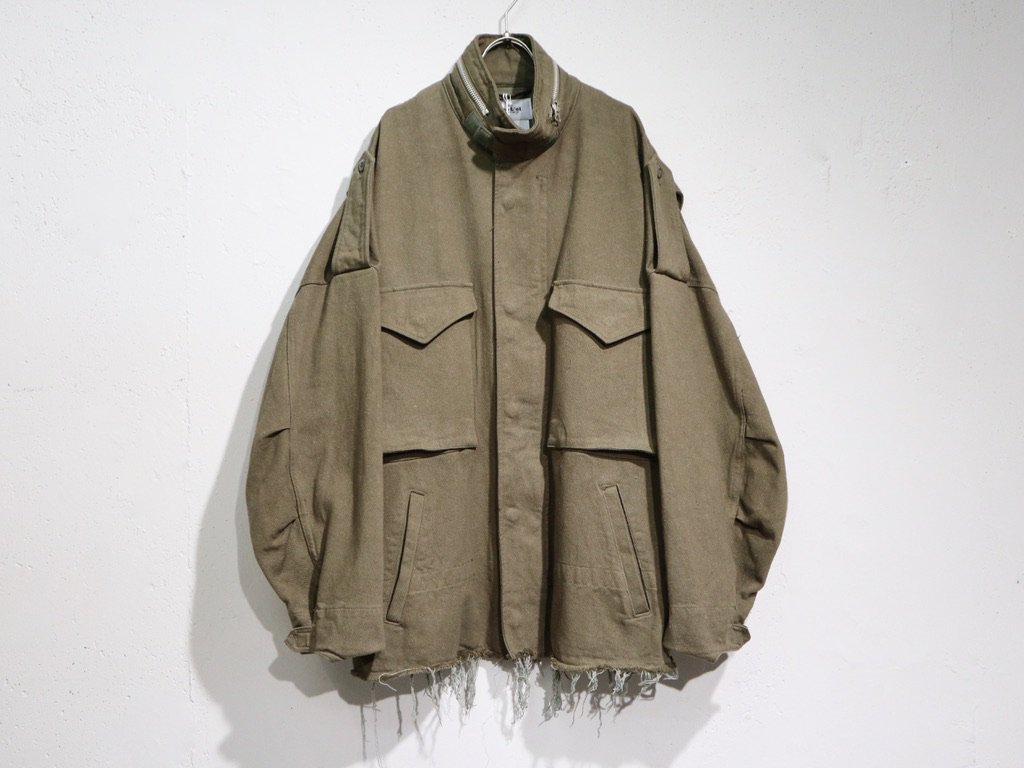 doublet / SILK TWILL MILITARY BLOUSON-doubletの通販EQUAL