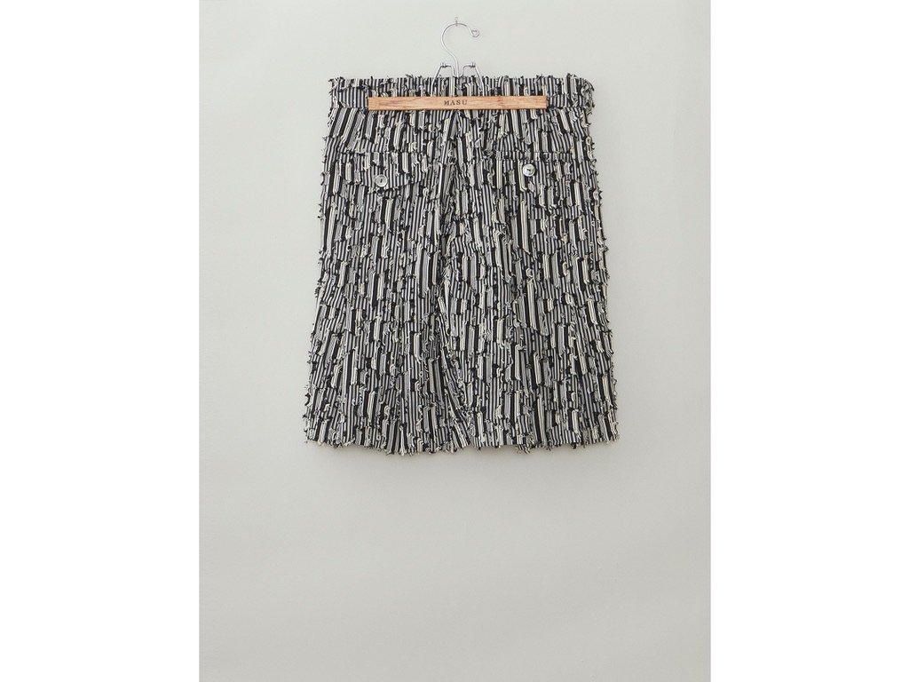 注目ブランド 新品 22SS MASU SHORTS PLEATS JACQUARD STAR ショート