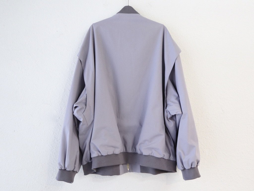 URU / OVERSIZED ZIP UP BLOUSON-URUの通販EQUAL