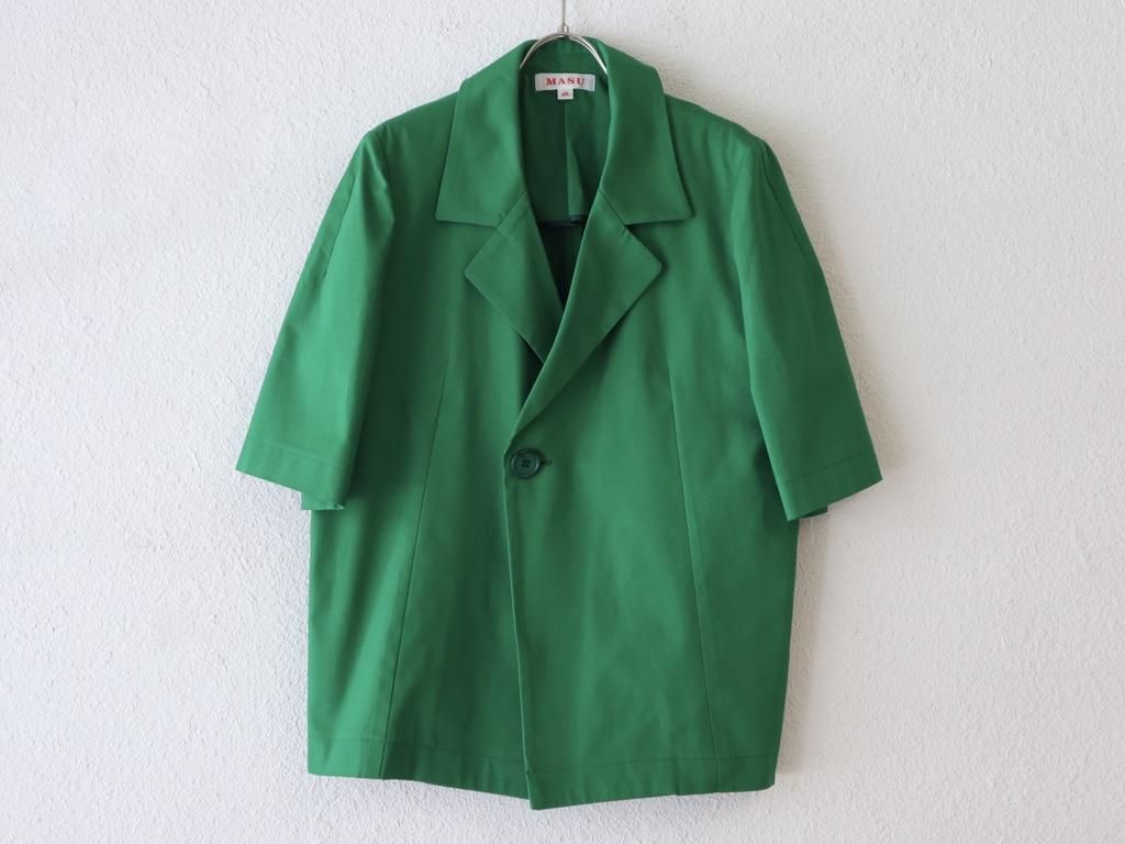 MASU 22SS HALF SLEEVE COTTON JACKET - テーラードジャケット