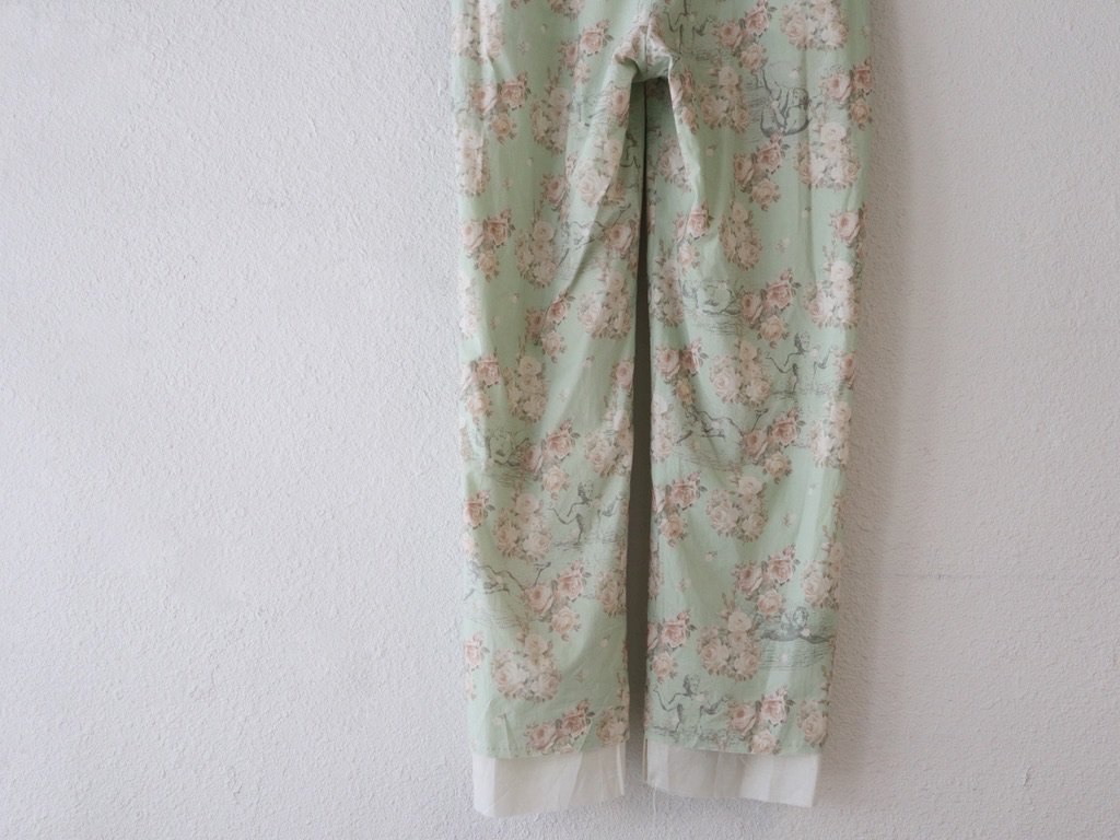 midorikawa flower print pants