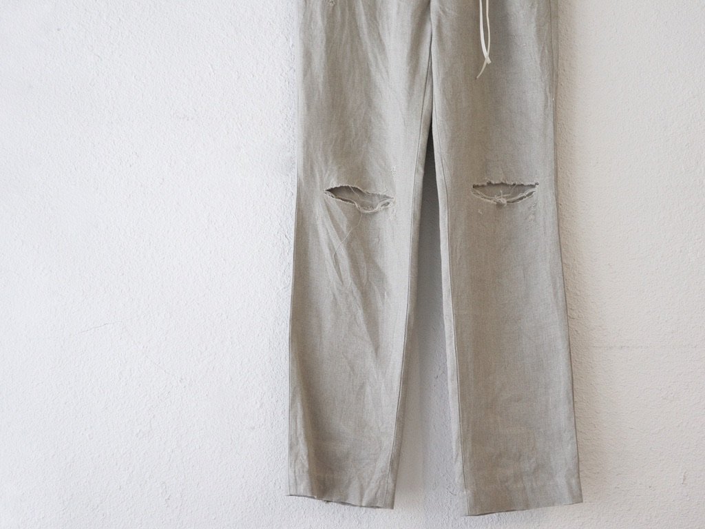 Midorikawa Linen trousers-Midorikawaの通販EQUAL