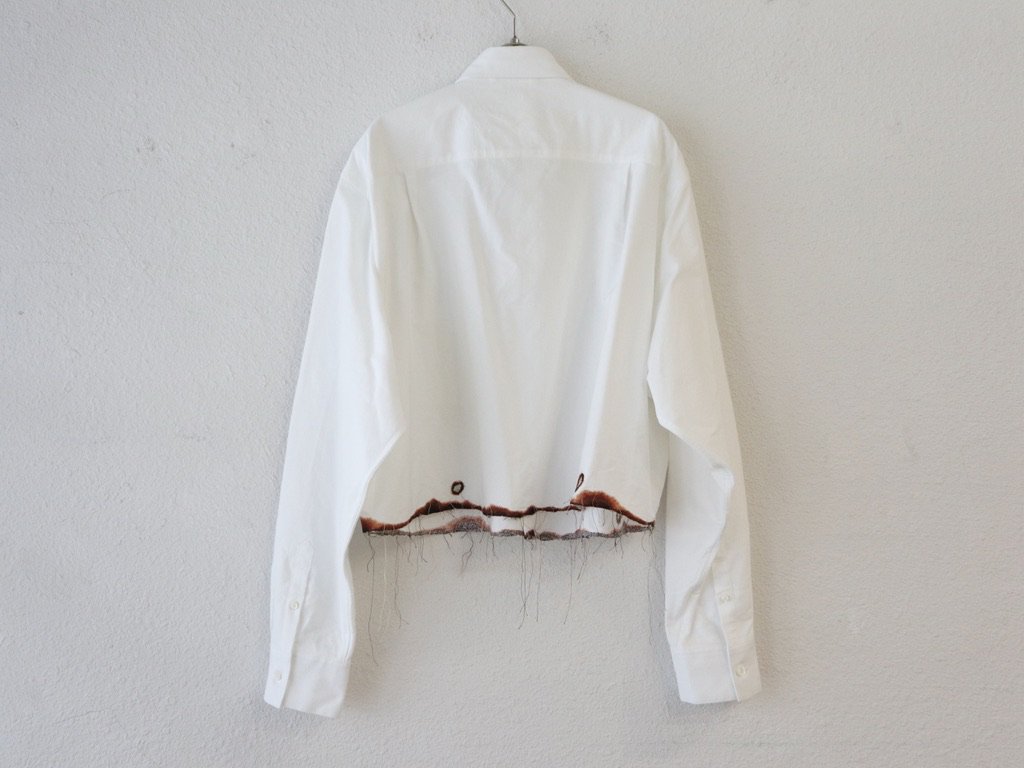 doublet BURNING EMBROIDERY SHIRT