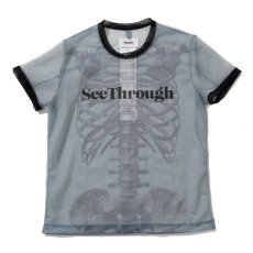 doublet / SEE-THROUGH PRINT T-SHIRT<img class='new_mark_img2' src='https://img.shop-pro.jp/img/new/icons47.gif' style='border:none;display:inline;margin:0px;padding:0px;width:auto;' />