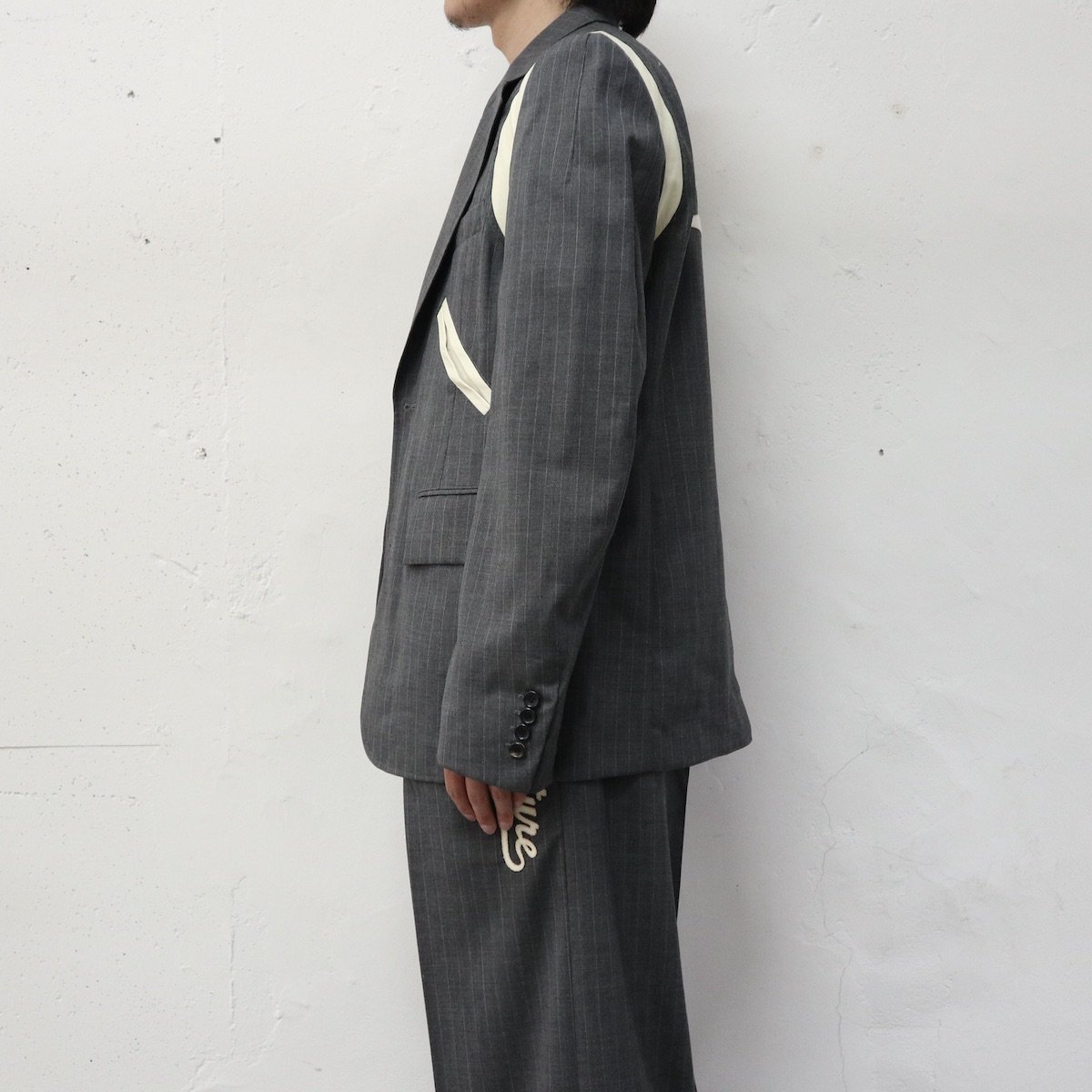 MASU future jacket gray size46-
