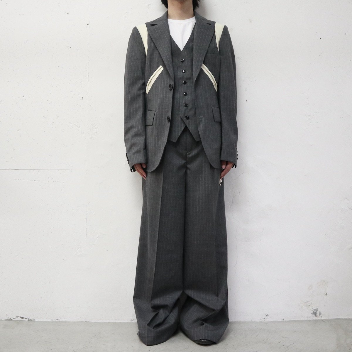 52cmMASU future jacket gray size46