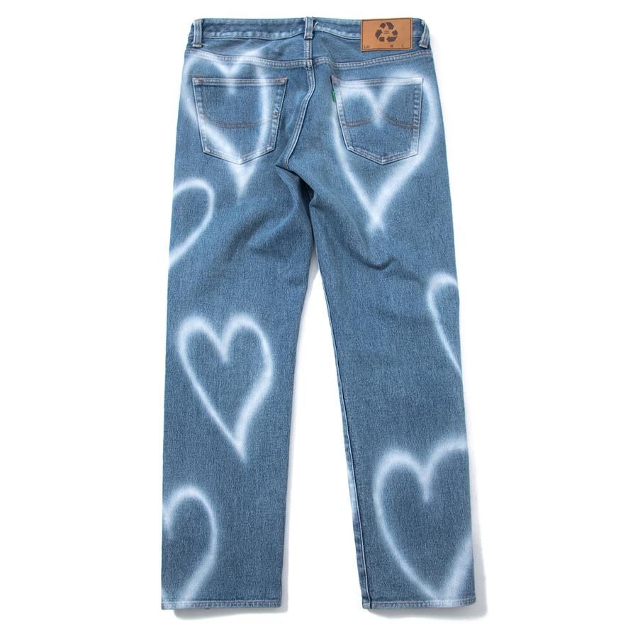 doublet ZIP UP STRETCH DENIM PANTS