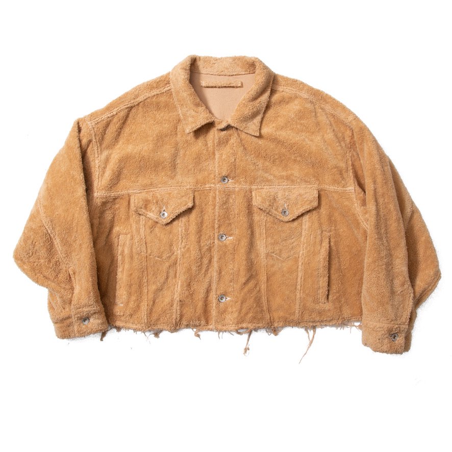 doublet / CUT OFF FUZZY JACKET-doubletの通販EQUAL