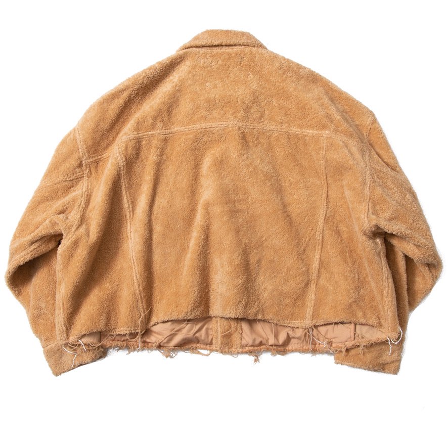 doublet / CUT OFF FUZZY JACKET-doubletの通販EQUAL