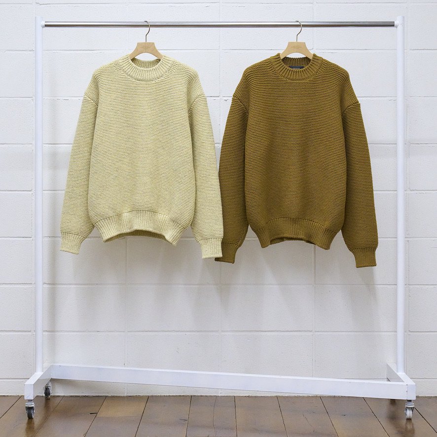 UNUSED Womens / 3G crewneck sweater-UNUSEDの通販EQUAL